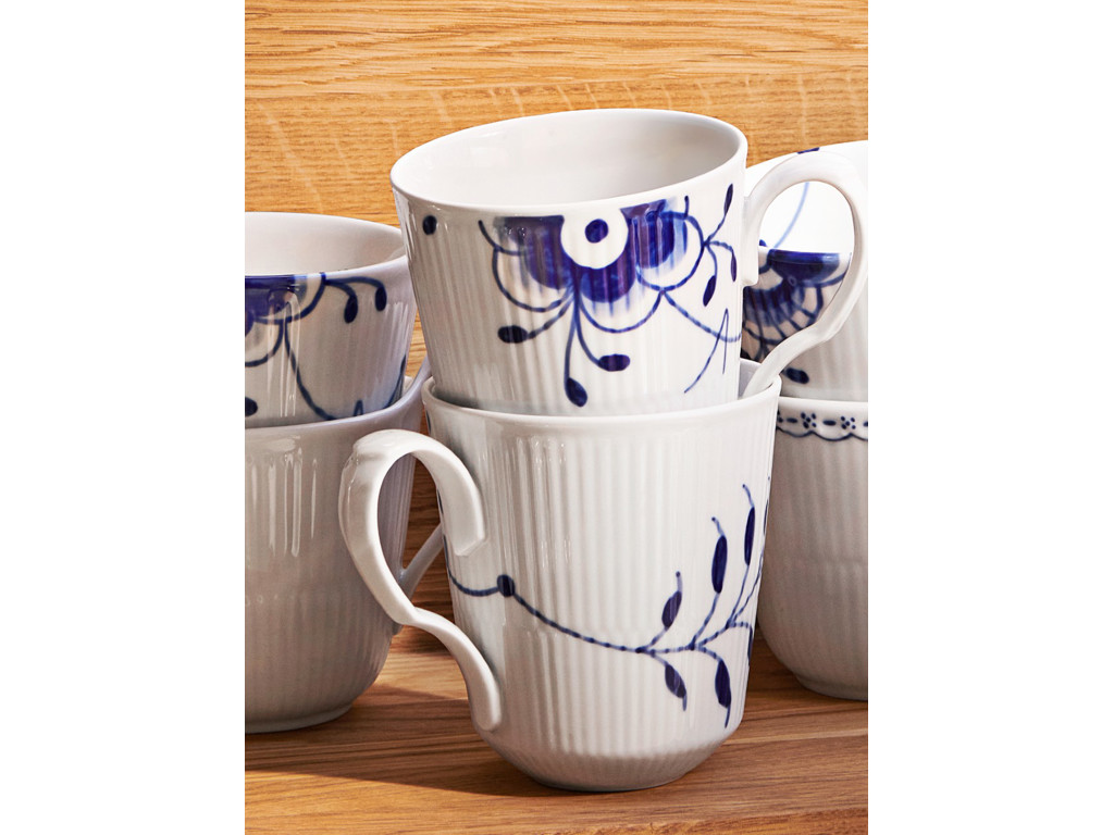 Royal Copenhagen Mega Riflet krus