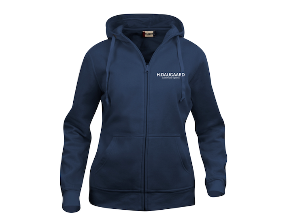 Clique Hoodie zip - Herre - Navy