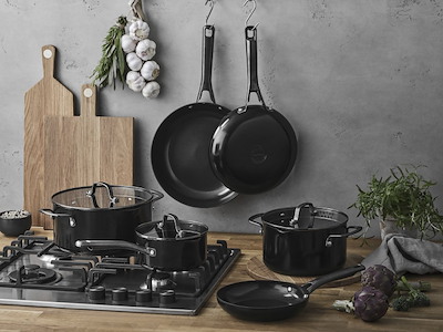 Pillivuyt Gourmet Blavet Grydesæt - 6 Dele