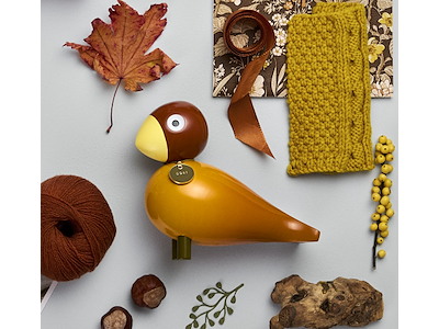 Story Bird Hygge H15.5 cm orange