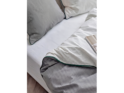 Vælg Imellem 2 stk.Södahl Sengetøj, Frame 140x200 eller 140 x 220  cm Grey