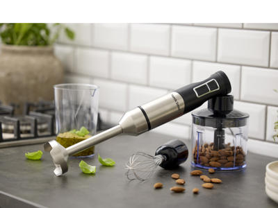 #Nordic Sense Stavblendersæt 1500 watt m. tilbehør i sort