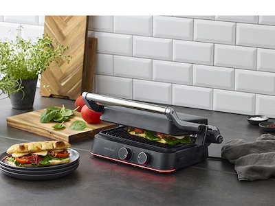 Nordic Sense Paninigrill 2000 watt 180 grader åbning - aftagelige plader