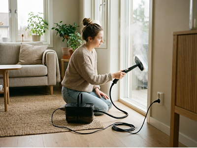 SC2669 Steamer til tæpper, møbler og bilsæder mm.