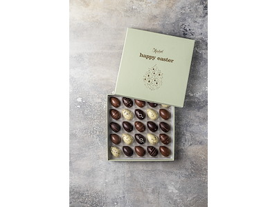 Xocolatl Golden eggs marzipan 25