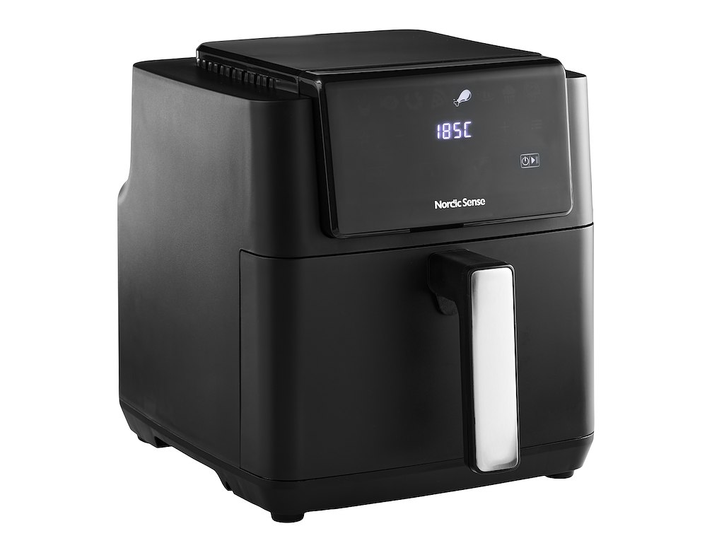 Nordic Sense Airfryer 5 ltr. 1500 watt sort