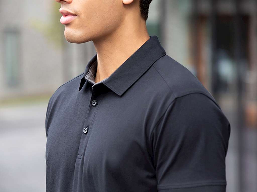 BUSINESS HERRE POLO, STRETCH