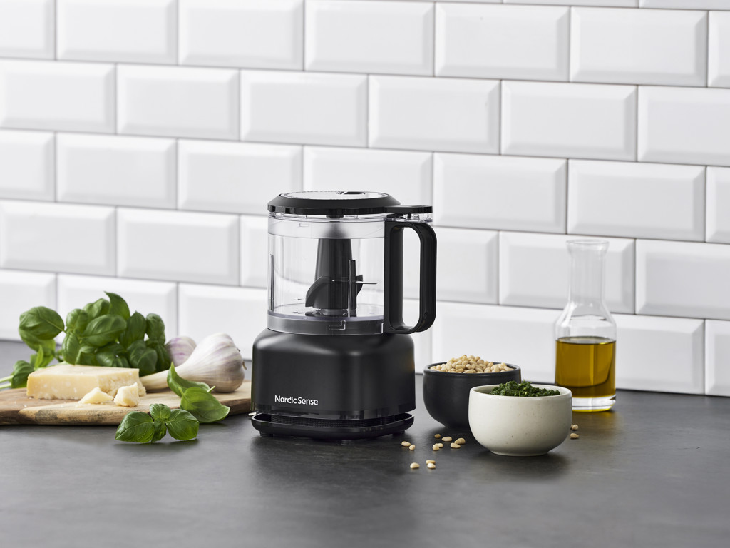 Nordic Sense Minihakker 0,5 L, 250 watt i sort