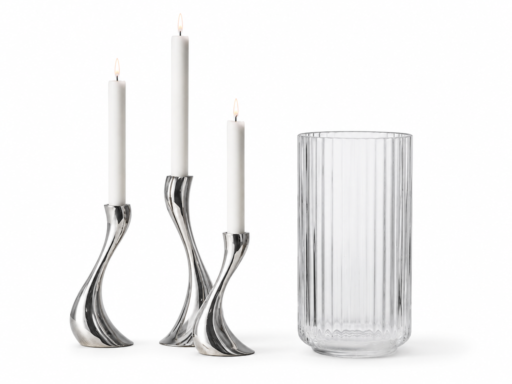 G J Cobra & Lyngby vase