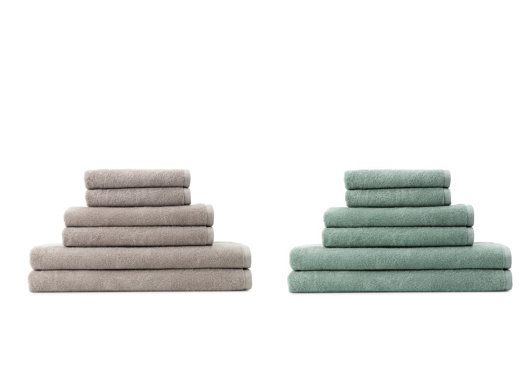 Georg Jensen Damask Håndklædepakke L - Taupe / Green