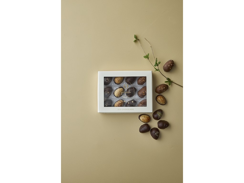 Gaveæske m/ rude - 12 mesteræg