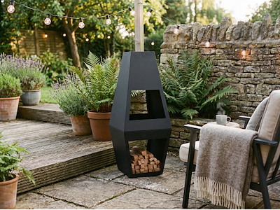 FP2652 Bål sted, Size: 36 X 36 X 88.5 cm