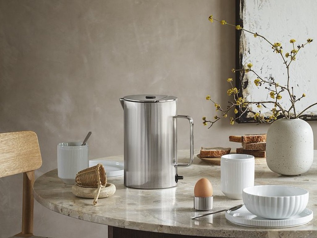 Georg Jensen Bernadotte Elkedel - Rustfrit Stål