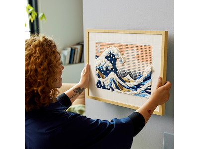 Lego Hokusai – The Great Wave V29