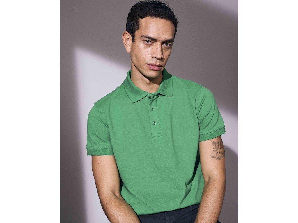 ID'S PIQUÉ POLOSHIRT, STRETCH