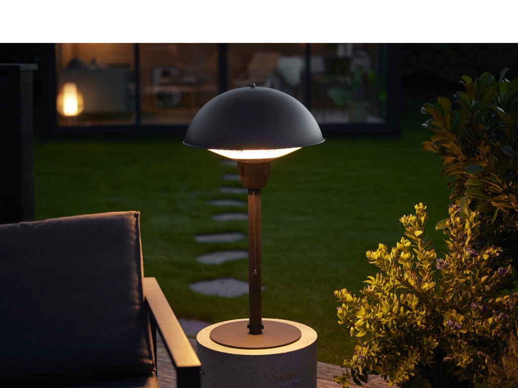 Nordic Sense Terrassevarmer til bord 1500 watt i sort
