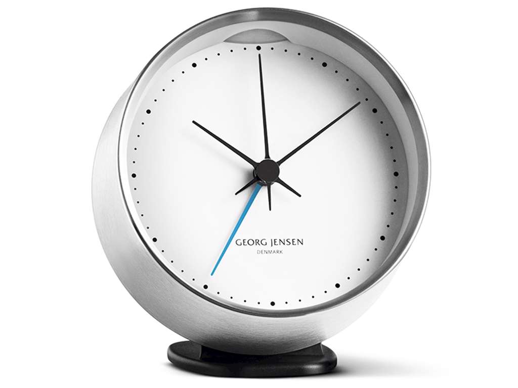 KOPPEL UR M. ALARM, RUSTFRIT STÅL