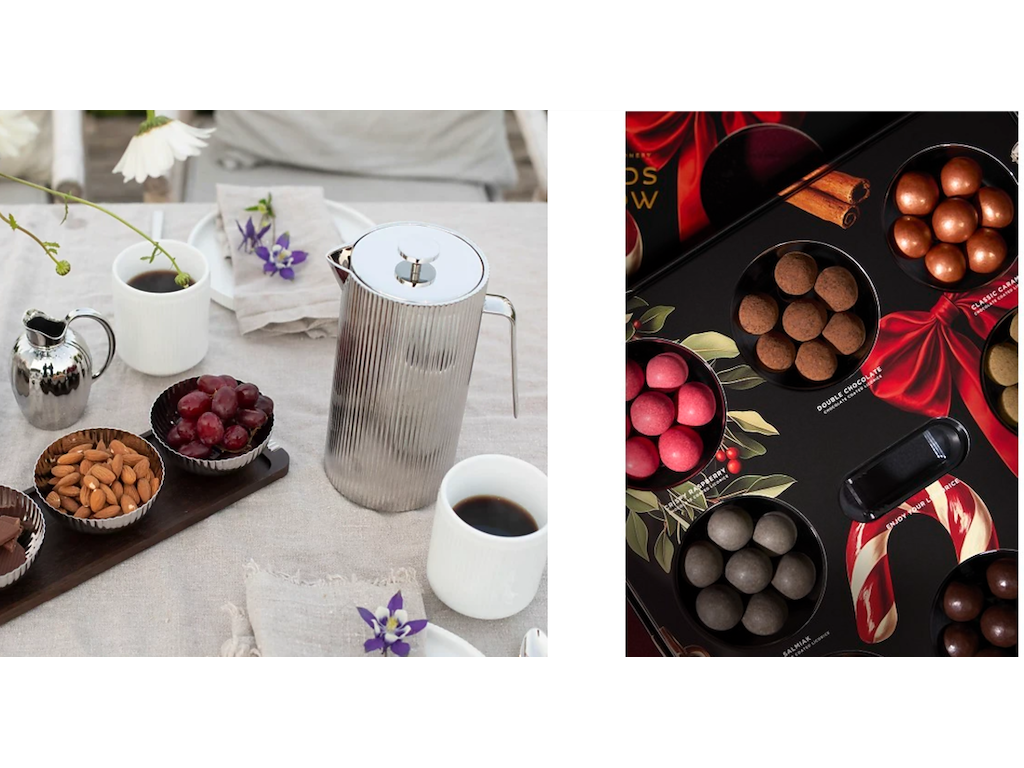 Georg Jensen Bernadotte Stempelkande + Selection Box Fra Bülow 