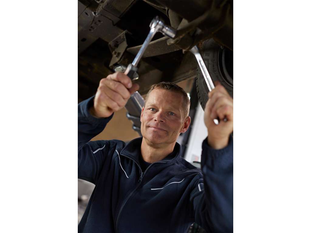 ID Zip-n-Mix mikrofleece - refleks