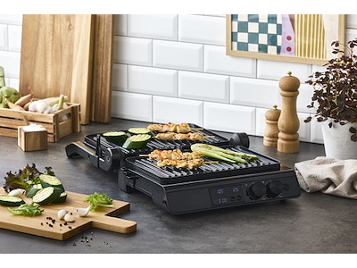 Nordic Sense panini digital, sort  2000 watt