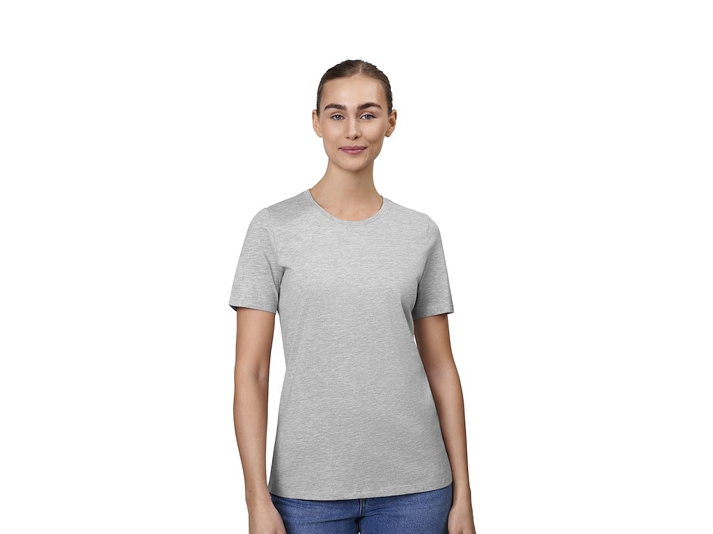 ØKOLOGISK O-HALS TEE DAME
