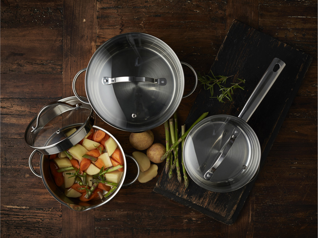 Endurance Grydesæt 6 dele i stål