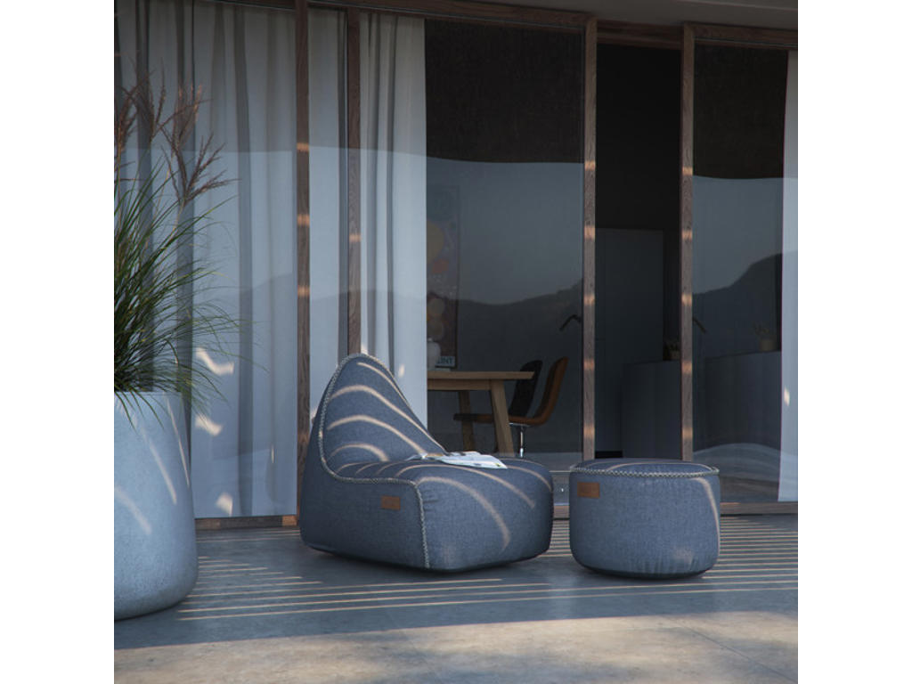 SACKit RETROit Pouf + Compressed Outdoor