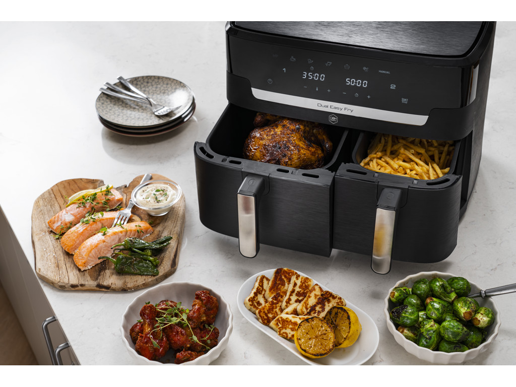 OBH Nordica XXL Dual Easy Fry 11 l. Black
