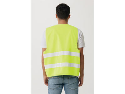 GRS Genanvendt PET Sikkerhedsvest Med Høj Synlighed