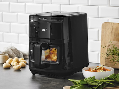 Nordic Sense Airfryer 9 L M. Undervarme