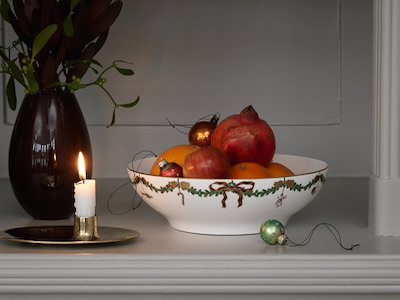 Royal Copenhagen Stjerne Riflet Jul Skål