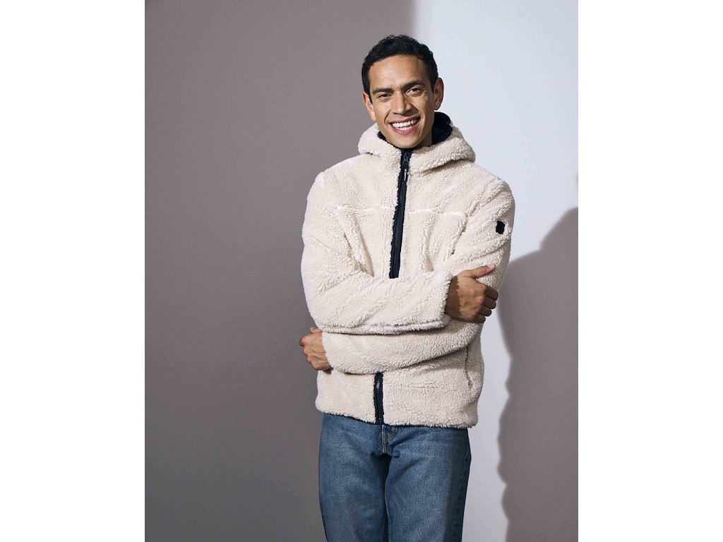 ID PILE FLEECE JAKKE - HERRE