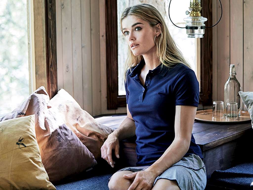 TEE JAYS HEAVY POLO - DAME