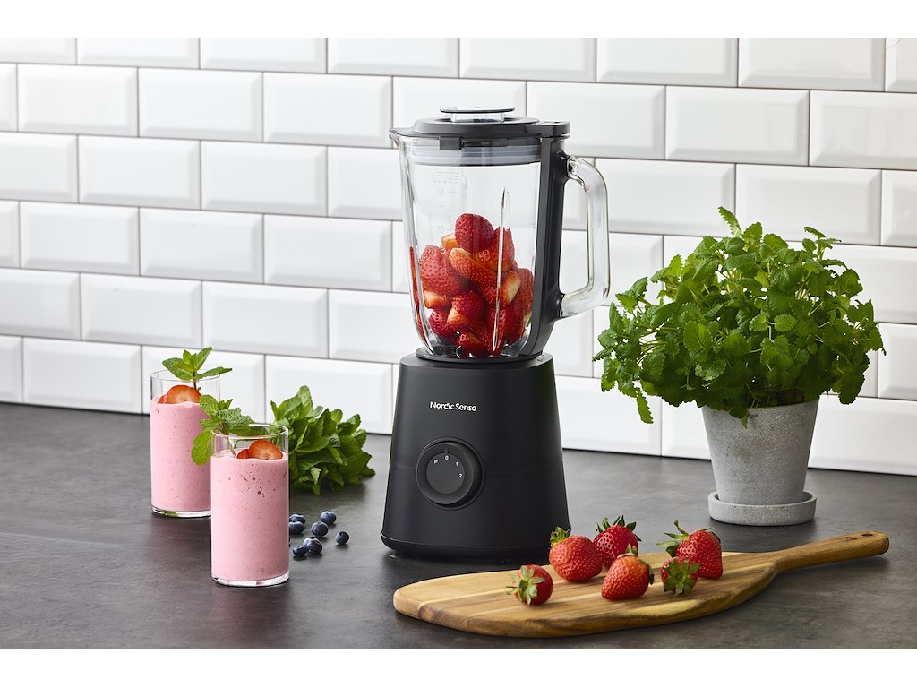 Nordic Sense blender 1,5 ltr., 1000 watt, sort