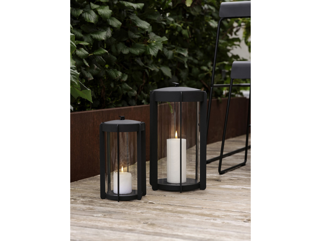 Zone Lanterne 25 cm i black, Firefly
