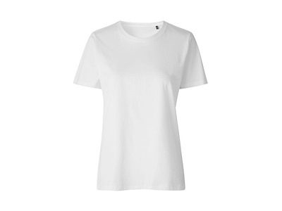 ØKOLOGISK O-HALS TEE DAME