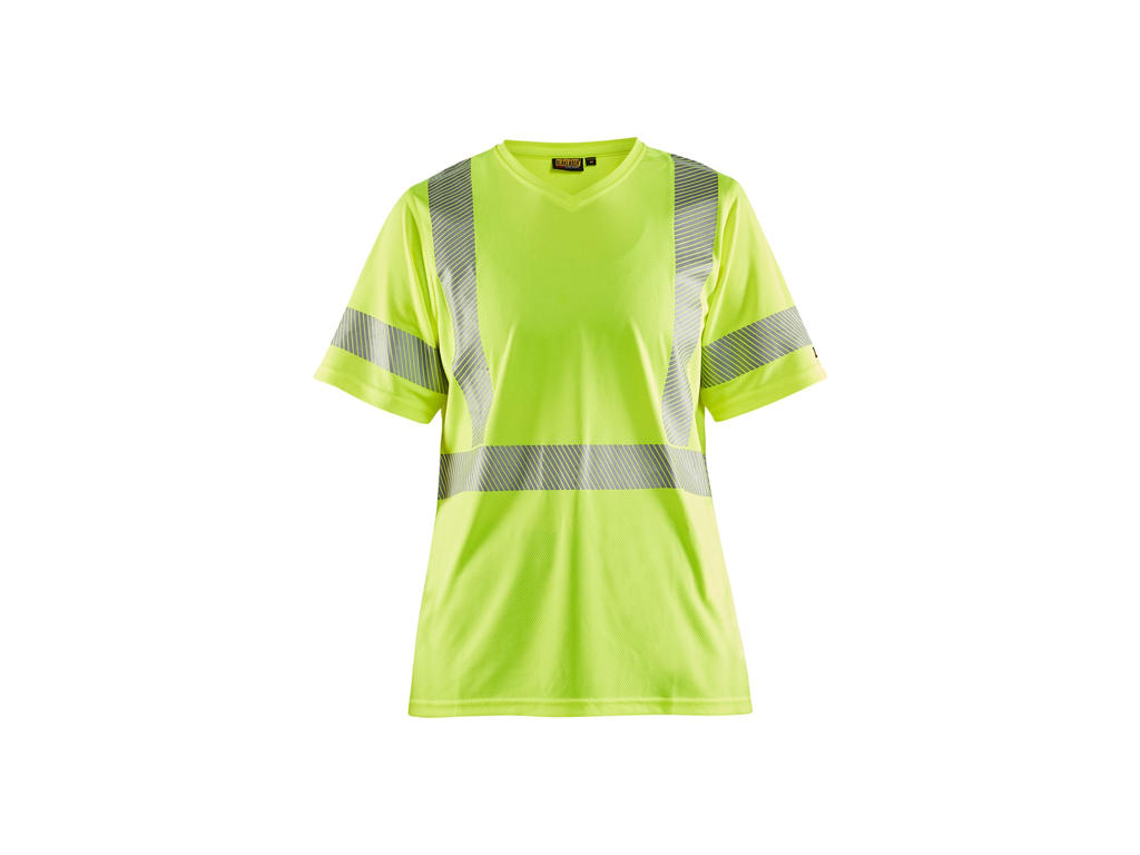 BLÅKLÄDER HIGH VIS T-SHIRT DAME