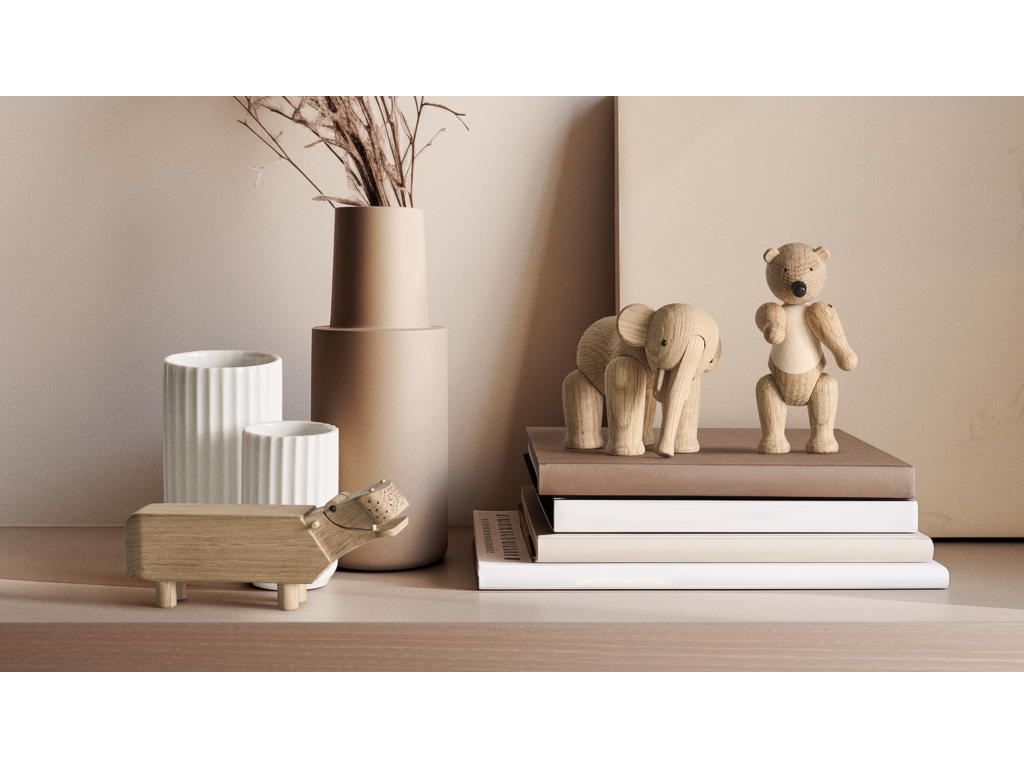 Kay Bojesen Liliput Set - Med Bjørn & Flodhest & Elefant