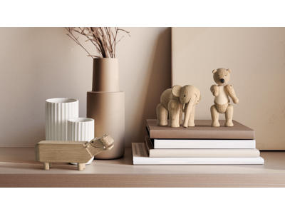 Kay Bojesen Liliput Set - Med Bjørn & Flodhest & Elefant