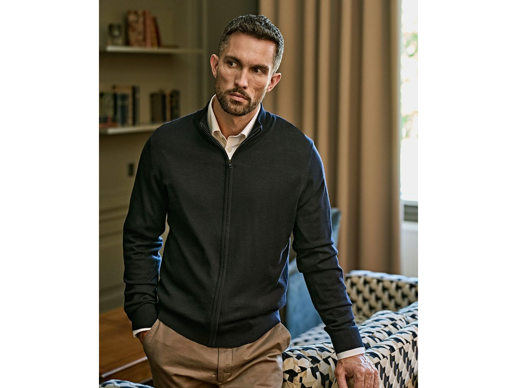 Full Zip Knit