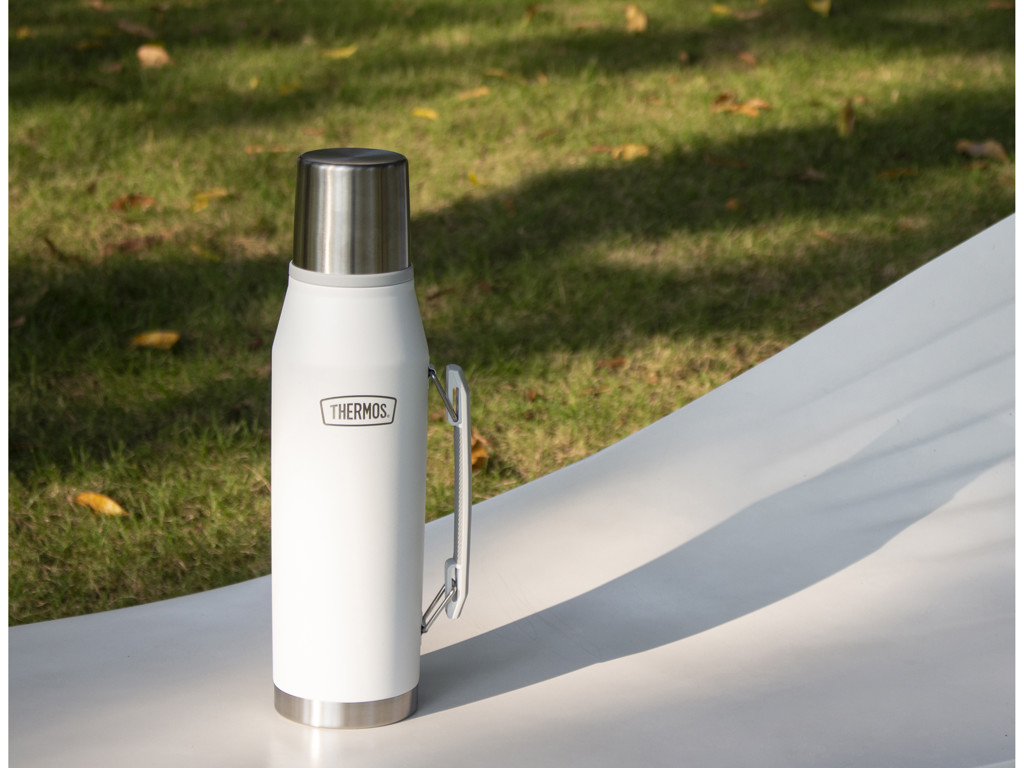 Thermos Termoflaske 1,3 L i mat hvid