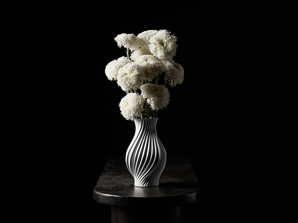 Lyngby Twist Vase H25 Cm
