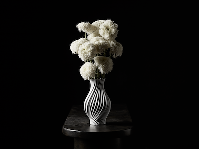 Lyngby Twist Vase H25 Cm