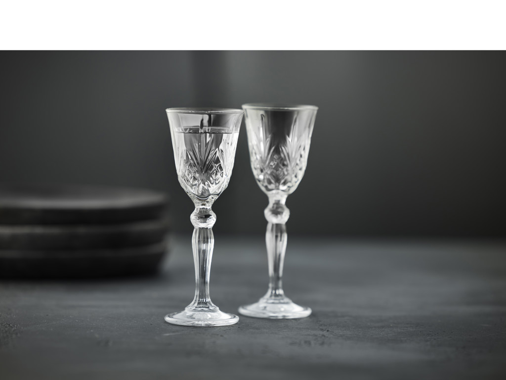 Lyngby Glas Snapseglas 5 cl 4 stk, Melodia