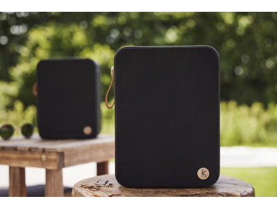 Sæt med 2 stk. Kreafunk aBOOM+ Black