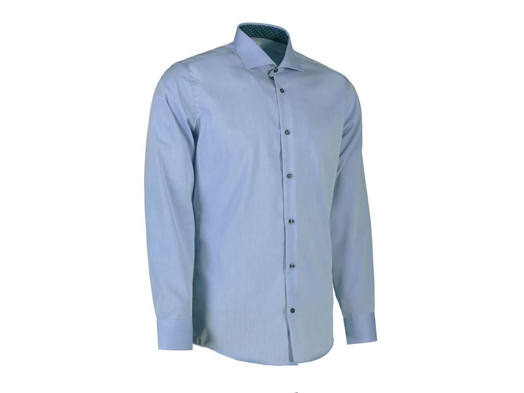 SEVEN SEAS Fine Twill Contrast - slim