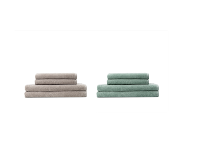 Georg Jensen Damask Håndklædepakke M - Taupe / Green