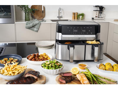 #OBH Airfryer Dual M. Easy Fry & Grill