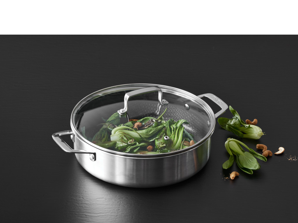 Morsø Sautergryde 28 cm m. glaslåg, 79Nord Hybrid