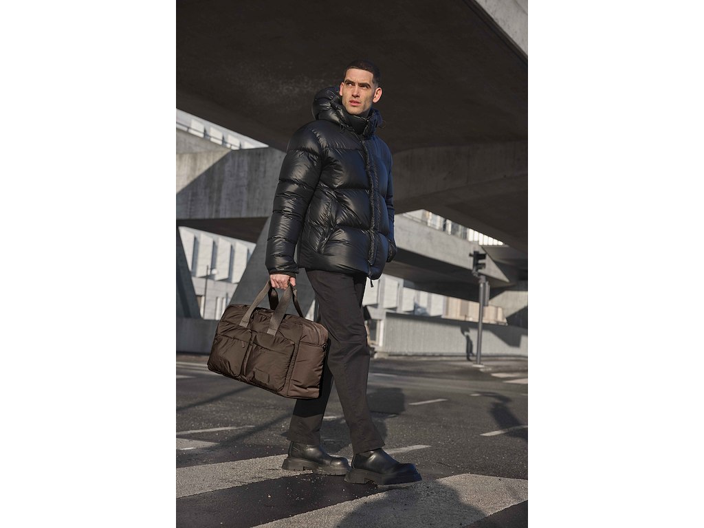 Markberg Polyester Weekendtaske - Espresso Brown